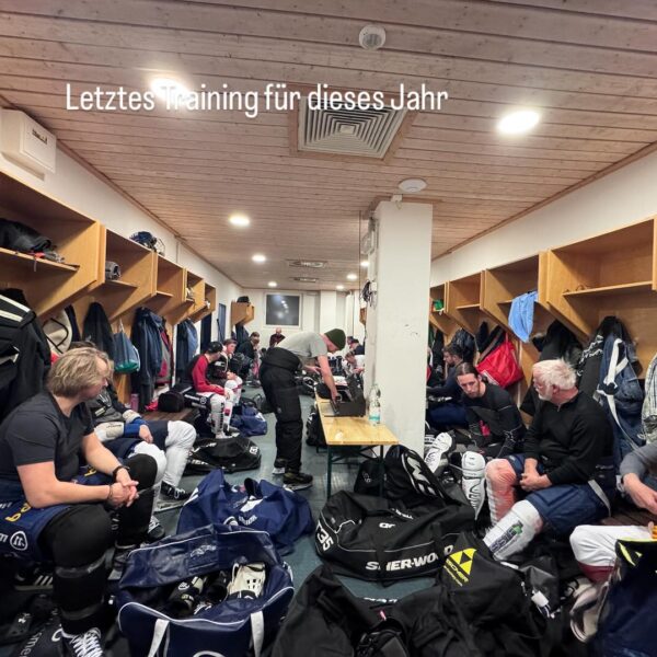 Letztes Training in diesem Jahr