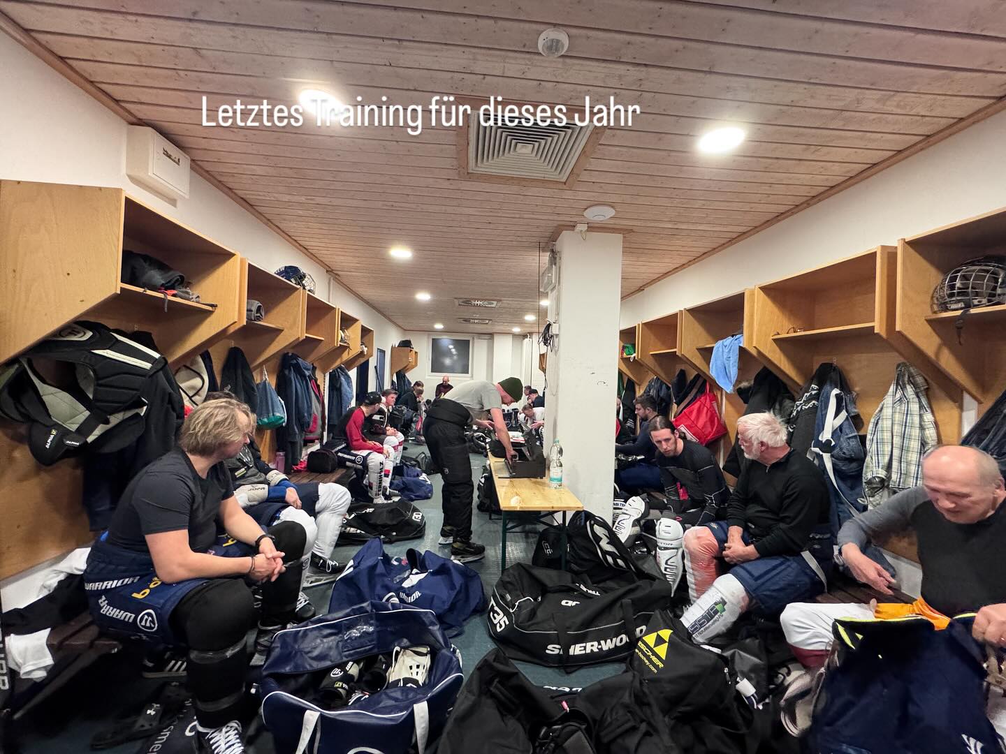 Letztes Training in diesem Jahr